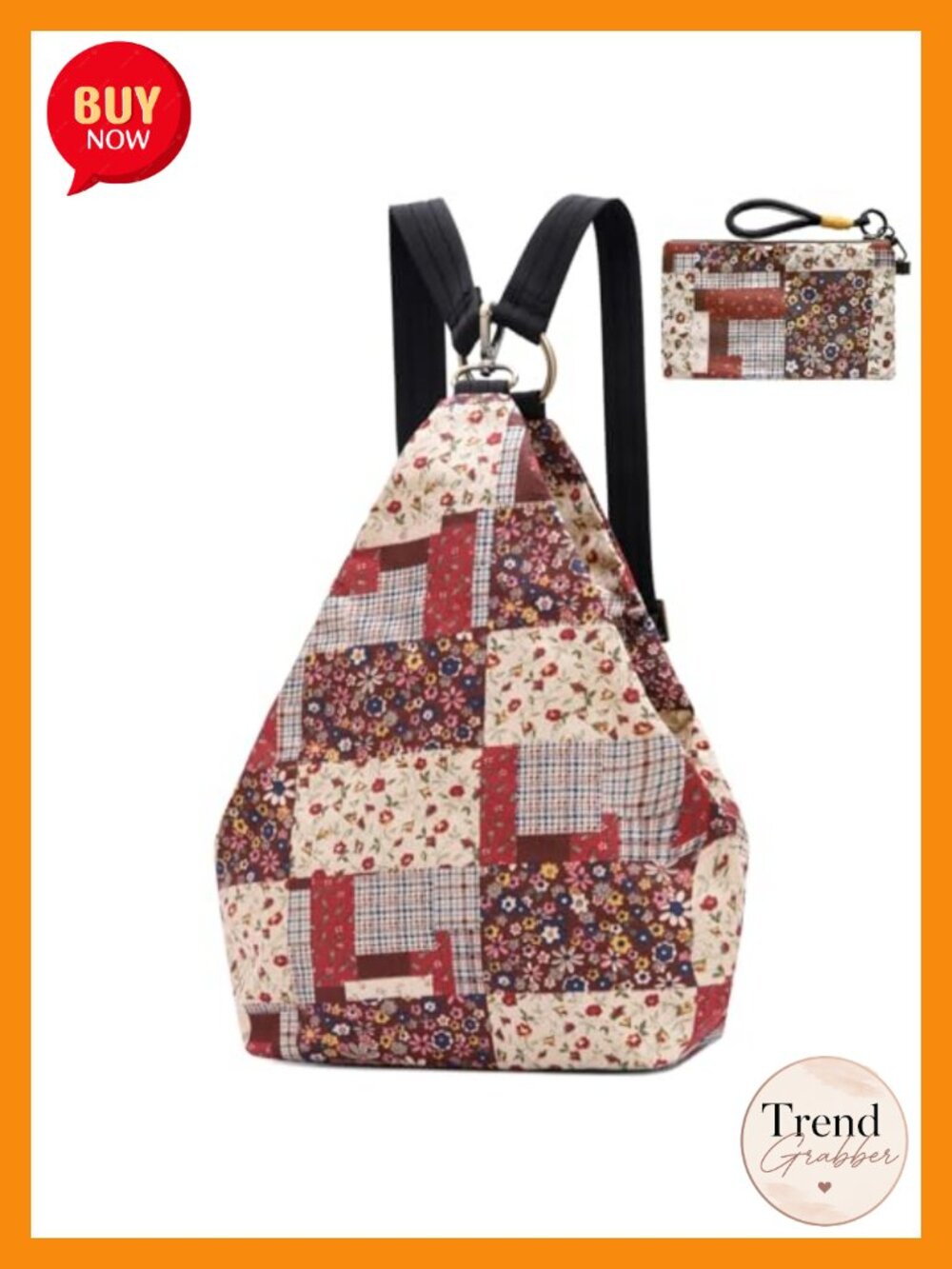 Boho Small Backpack Purse Women's Fashion Daypack Anti-Theft Travel